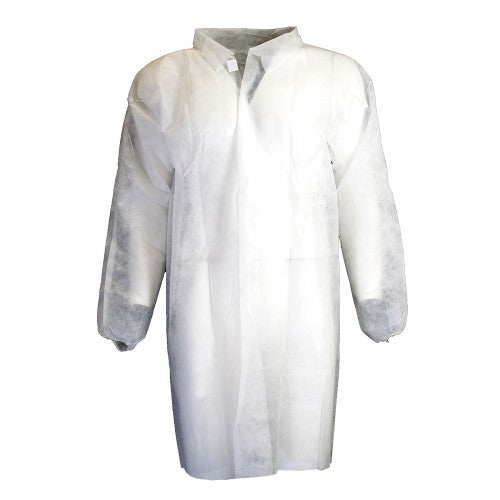 Visitor's Polypropylene Lab Coat - Style No. 2515