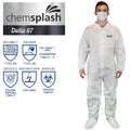 Chemsplash Delta 65 Coverall Type 5B/6B With Collar No Hood - Style No. 2519