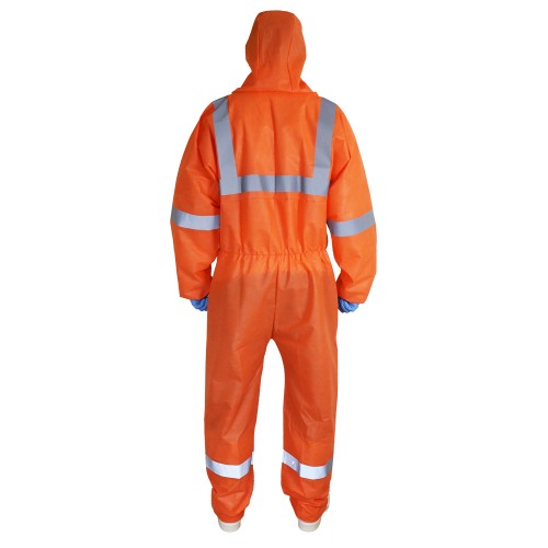 Chemsplash Xtreme SMS 55 Coverall Type 5/6 With Hi Vis Tape - Style No. 2526