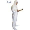 Tyvek Labo Coverall With Feet Type 5B/6B - Style No. 2546