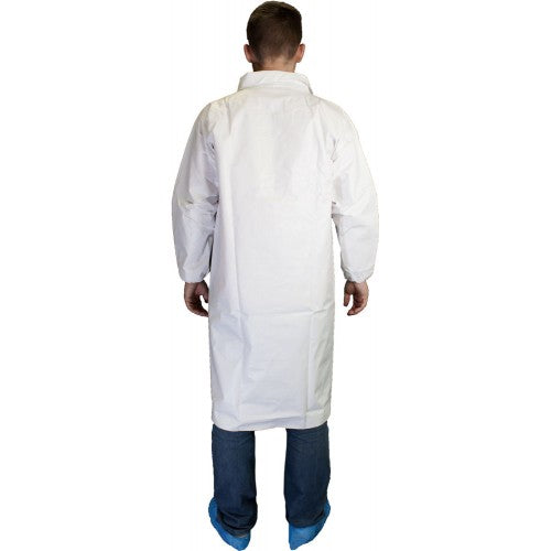 Tyvek Zip Fasten Labcoat Type PB 6B - Style No. 2550
