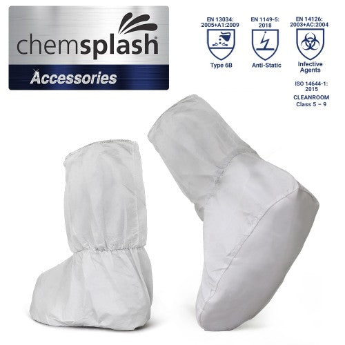 Chemsplash PVC Grip Slip-Resistant Overboot Type PB 6B - Style No. 2565