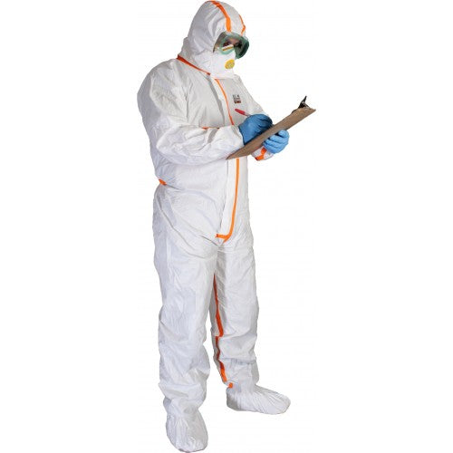 Chemsplash Pro +4 Max 65gsm Coverall with Feet Type 4B/5B/6B - Style No. 2599