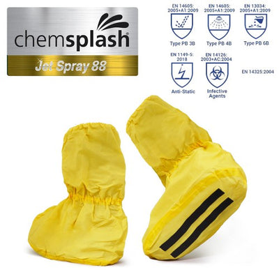 Chemsplash Jet Spray 88 Overboot with Anti-Slip Strips - Style No. 2746