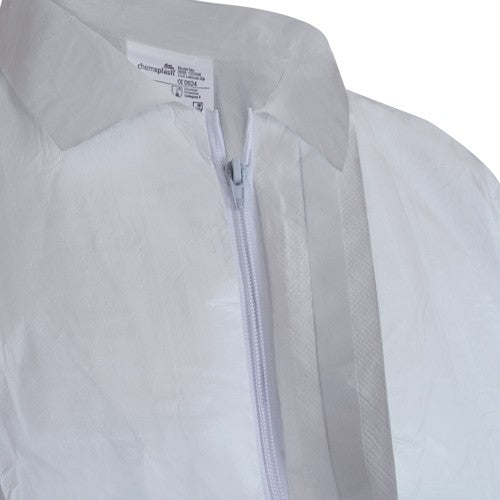 Chemsplash Labcoat Zip Fastening Type PB(6-B) 4XL - Style No. 2772