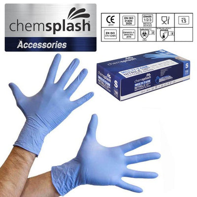 Chemsplash Multi-Task Nitrile Powder Free Disposable Gloves - Style No. 4010