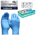 Chemsplash SumoGrip Food Grade Nitrile P/F Disposable Blue G - Style No. 4015