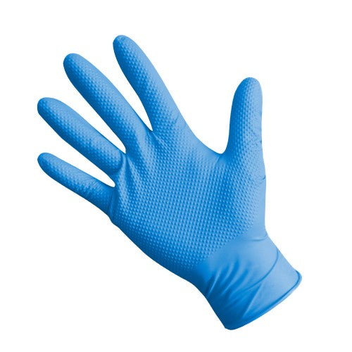 Chemsplash SumoGrip Food Grade Nitrile P/F Disposable Blue G - Style No. 4015