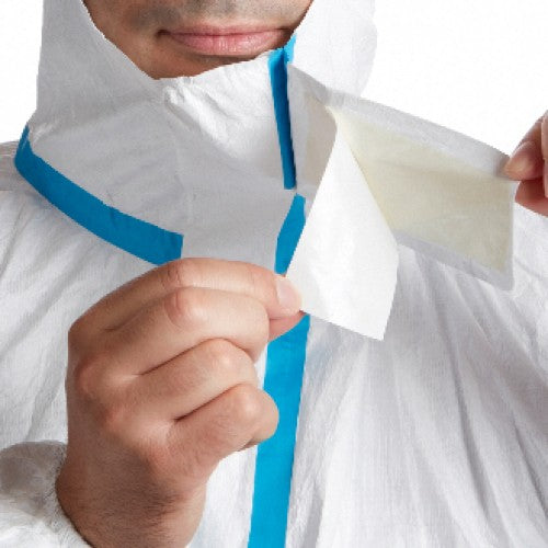 Tyvek 600 Plus Coverall with Feet - Type 4B/5B/6B - Style No. 6168