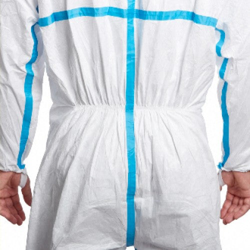Tyvek 600 Plus Coverall with Feet - Type 4B/5B/6B - Style No. 6168
