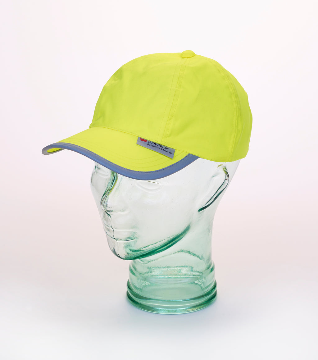 Hi-Vis Baseball Cap - Waterproof Reflective Safety Cap