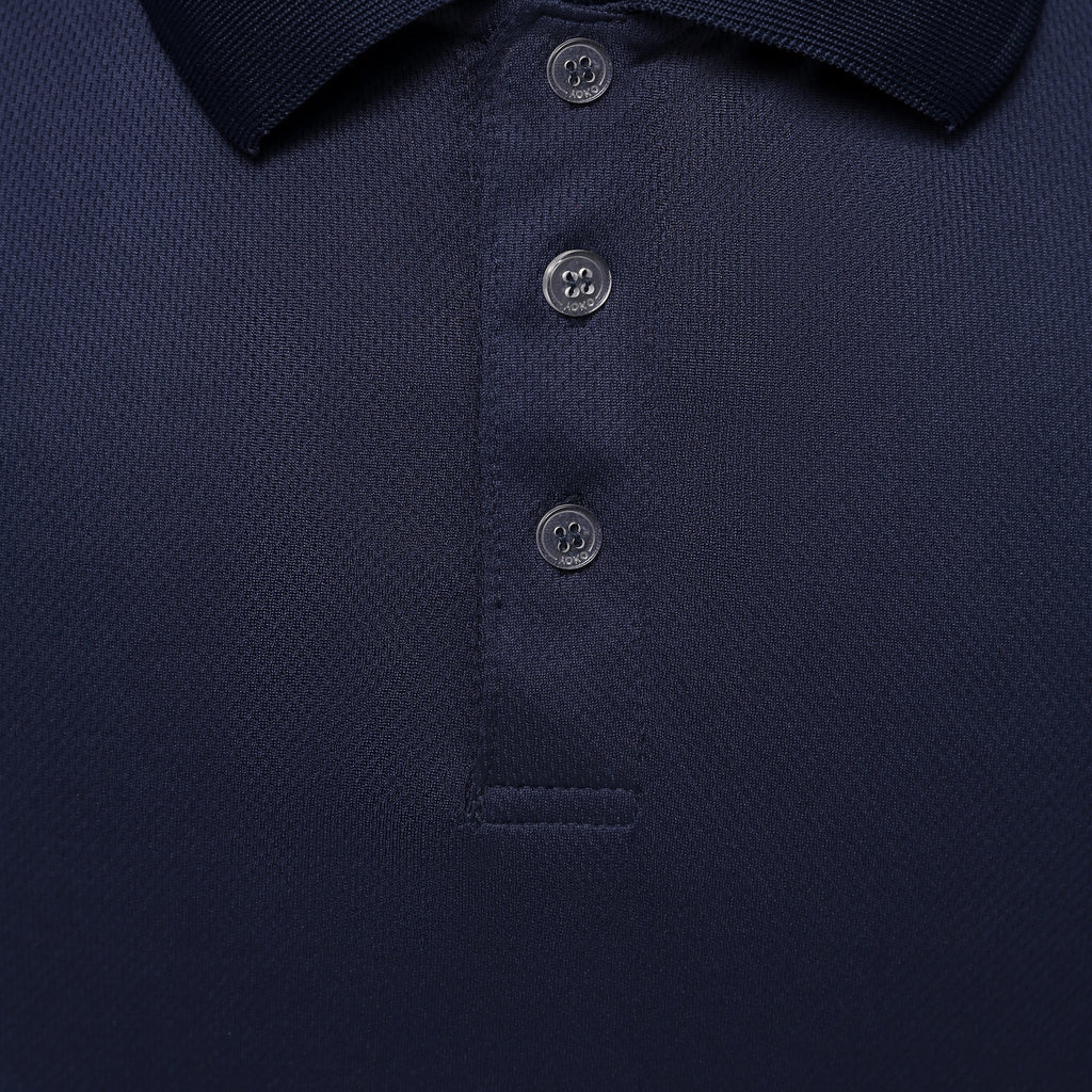Yoko Hi-Vis Polo Shirt - Professional Black with Reflective Stripes