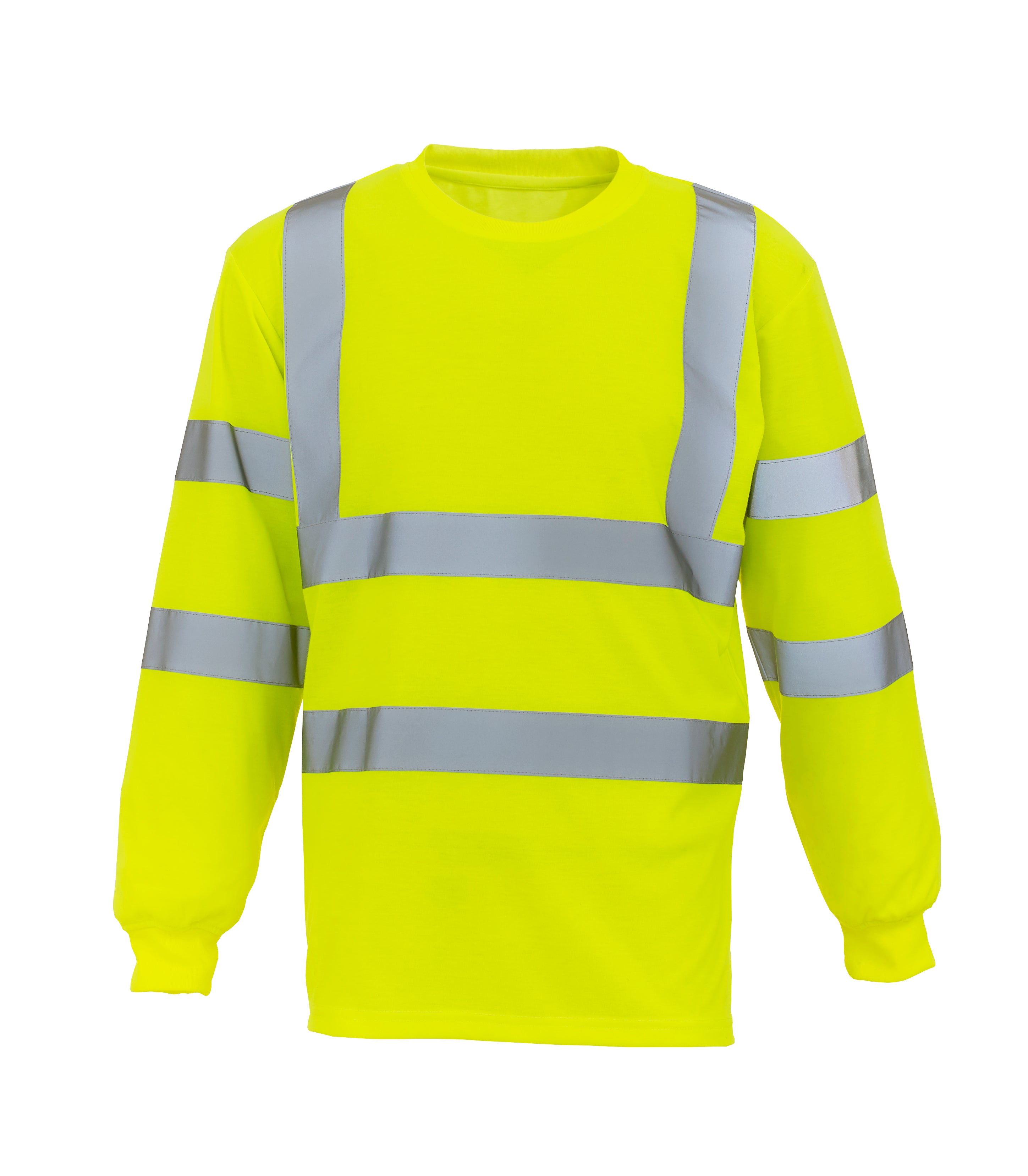 Yoko Hi-Vis Long Sleeve T-Shirt - Class 3 Base Layer