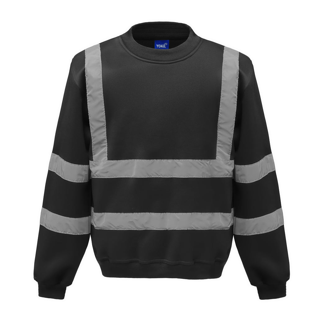 Yoko Hi-Vis Heavyweight Sweatshirt - 2 Band & Braces Design