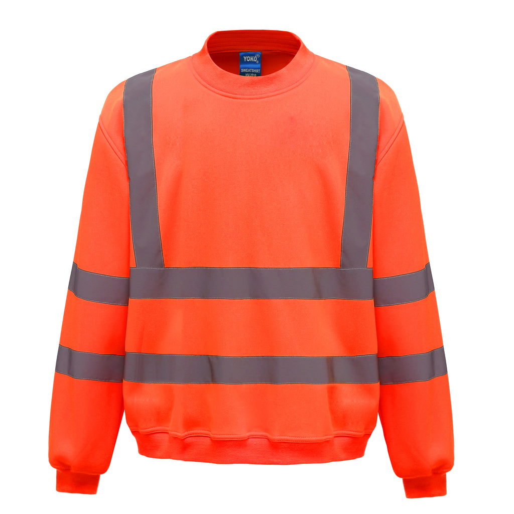 Yoko Hi-Vis Heavyweight Sweatshirt - 2 Band & Braces Design