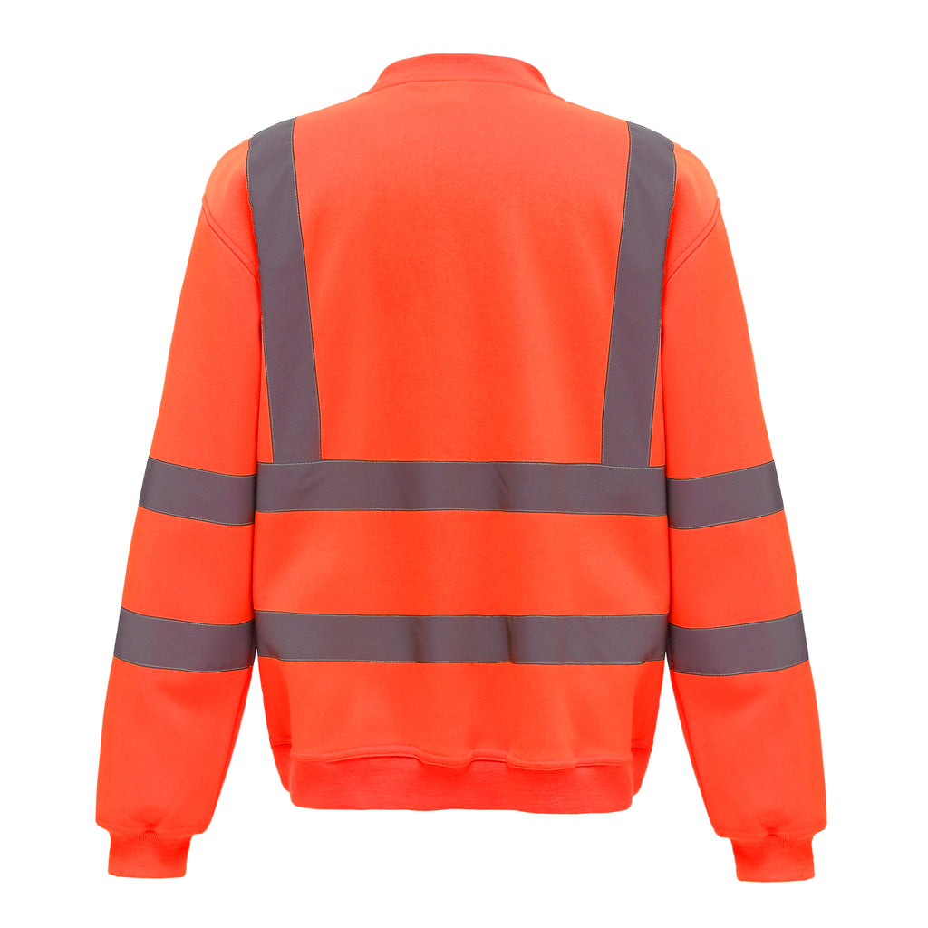 Yoko Hi-Vis Heavyweight Sweatshirt - 2 Band & Braces Design