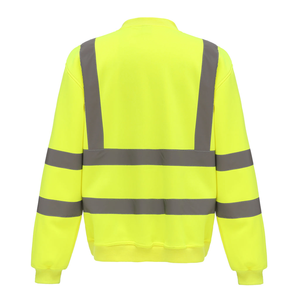 Yoko Hi-Vis Heavyweight Sweatshirt - 2 Band & Braces Design