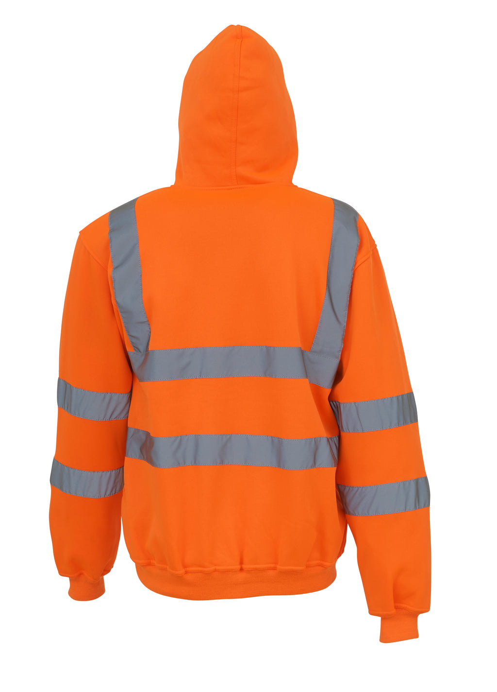 Hi-Vis Full Zip Hooded Sweatshirt - Yoko Premium