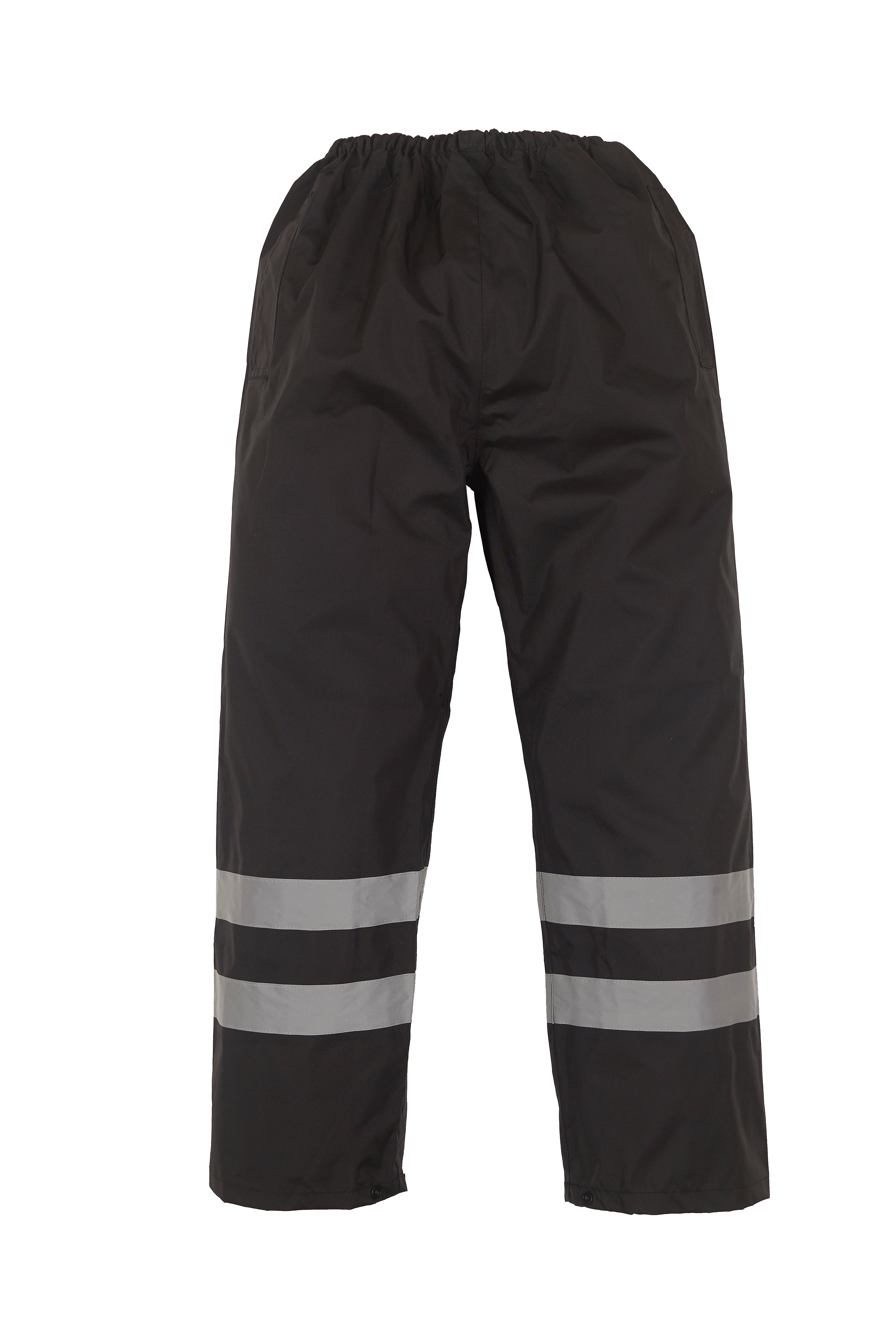 Hi-Vis Waterproof Over-trousers - Breathable Protection