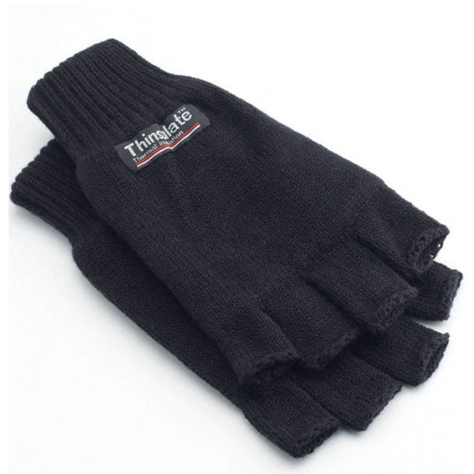 Thinsulate Fingerless Work Gloves - 3M Lined Half Finger | Yoko
