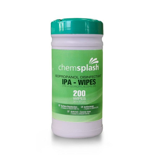 Chemsplash 70% IPA Disinfectant Wipes - Style No. 4900