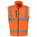 Hi-Vis Softshell Bodywarmer Class 2 - Waterproof 3-Layer Gilet | Yoko